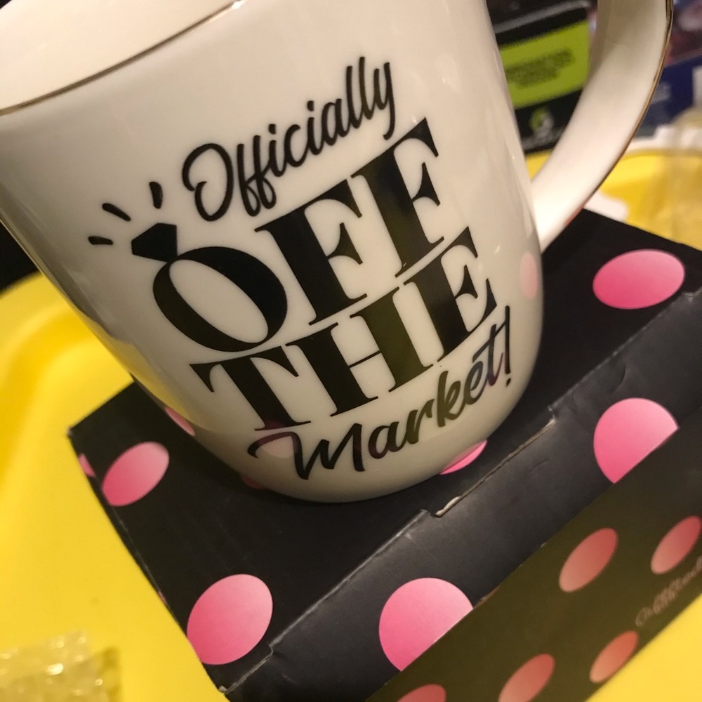 NIB ‘Officially Off The Market’ Mug